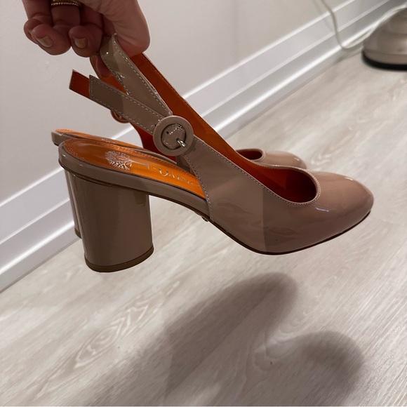 Chic Beige Slingback Heels - Picture 10 of 11
